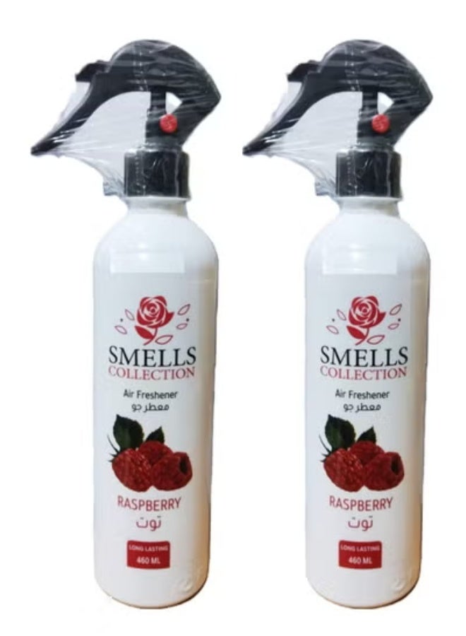 SMELLS COLLECTION 2Pcs Smells Collection  Air Freshener Raspberry 460Ml - Image 1